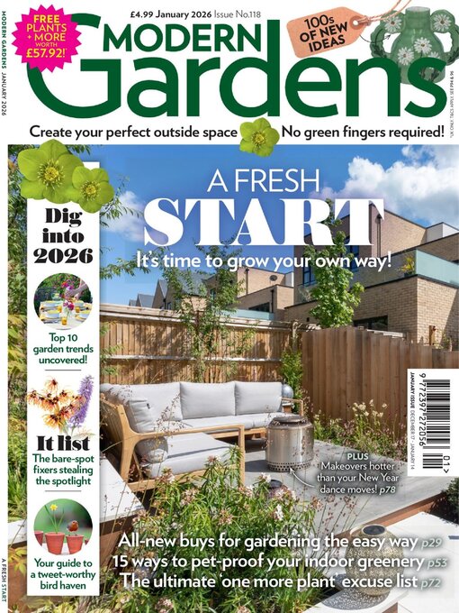 Title details for Modern Gardens Magazine by H BAUER PUBLISHING LIMITED - Available